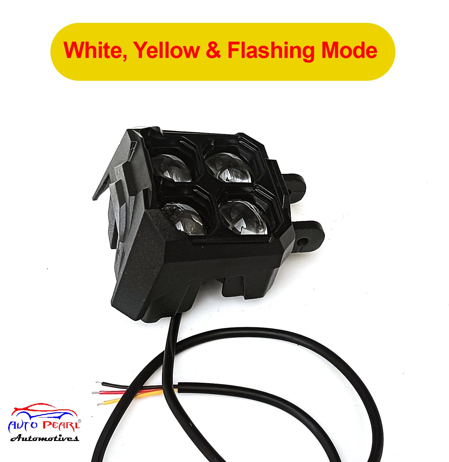 Auto Pearl 4-Led Spot light Car Off-Road Vehicle Light Auxiliary